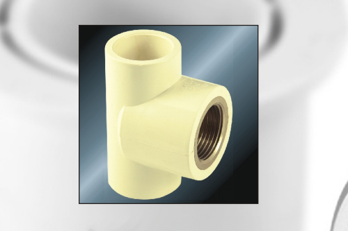 TEE90° ADAPTOR WITH BRASSINSERT