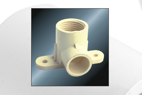 PLASTIC FEMALE THREAD ELBOW WITH WING