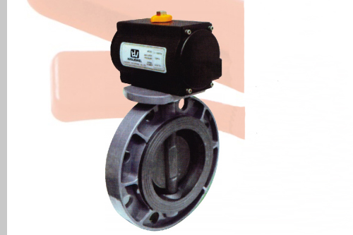 PNEUMATIC ACTUATOR BUTTERFLY VALVE